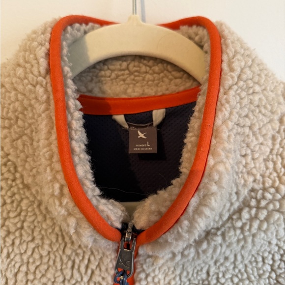 Eddie Bauer Fleece Sherpa Camp Zip Jacket size L - Picture 4 of 7